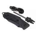 Navaja plegable EKA Brand Swede 9 57 HRC 12C27 arrancador de fuego de acero mango negro