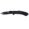 Navaja plegable EKA Brand Swede 9 57 HRC 12C27 arrancador de fuego de acero mango negro