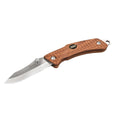 Navaja plegable EKA Brand Swede 9, acero inoxidable 57 HRC, mango de madera