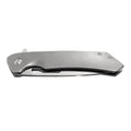 EKA Marca Swedish Classic 8 navaja de bolsillo mango de titanio hoja de acero inoxidable 57 HRC
