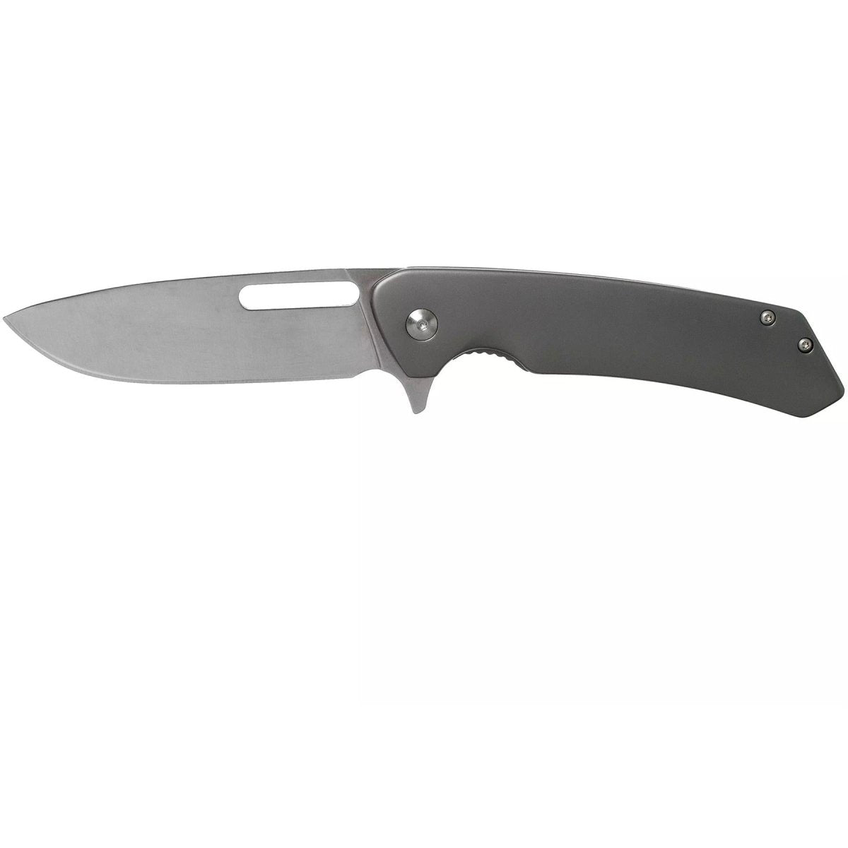 EKA Marca Swedish Classic 8 navaja de bolsillo mango de titanio hoja de acero inoxidable 57 HRC