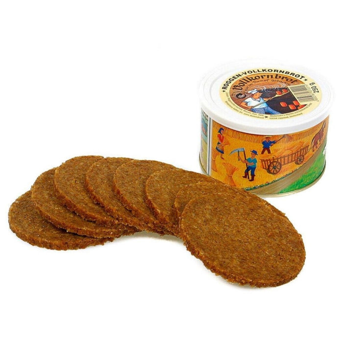 Ración de emergencia comida de supervivencia del ejército pan integral enlatado 250g MRE LOT PACK - GoMilitar