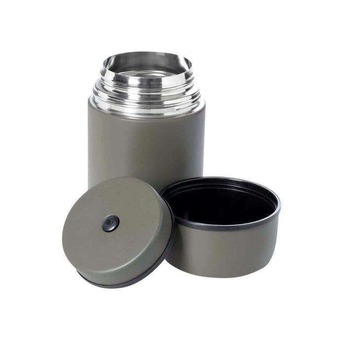 Jarra para alimentos marca ESBIT acero inoxidable 12 horas de retención de calor 750ml Verde oliva - GoMilitar