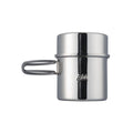 Indicador de capacidad de maceta de acero inoxidable de marca ESBIT