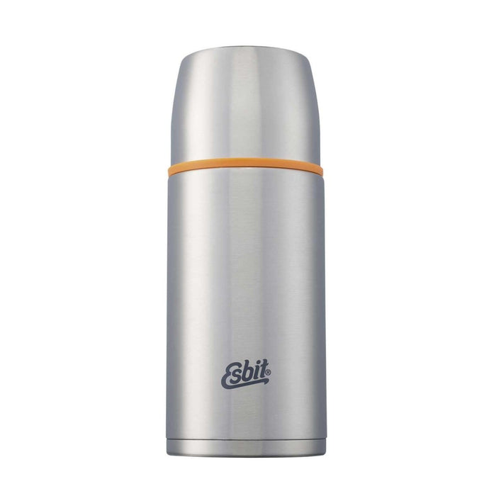 Termo ESBIT de 750ml de acero inoxidable mate con retención de calor que mantiene las bebidas calientes o frías hasta 24 horas.