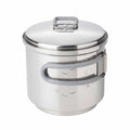 ESBIT COMBUSTIBLE SIDA COCINA COCINA POTA LIGERO 585 ml de acero inoxidable