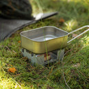 La estufa de bolsillo plegable ultralight ultralight incluye tabletas de combustible sólido 12x14 g