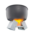 La estufa de bolsillo plegable ultralight ultralight incluye tabletas de combustible sólido 12x14 g