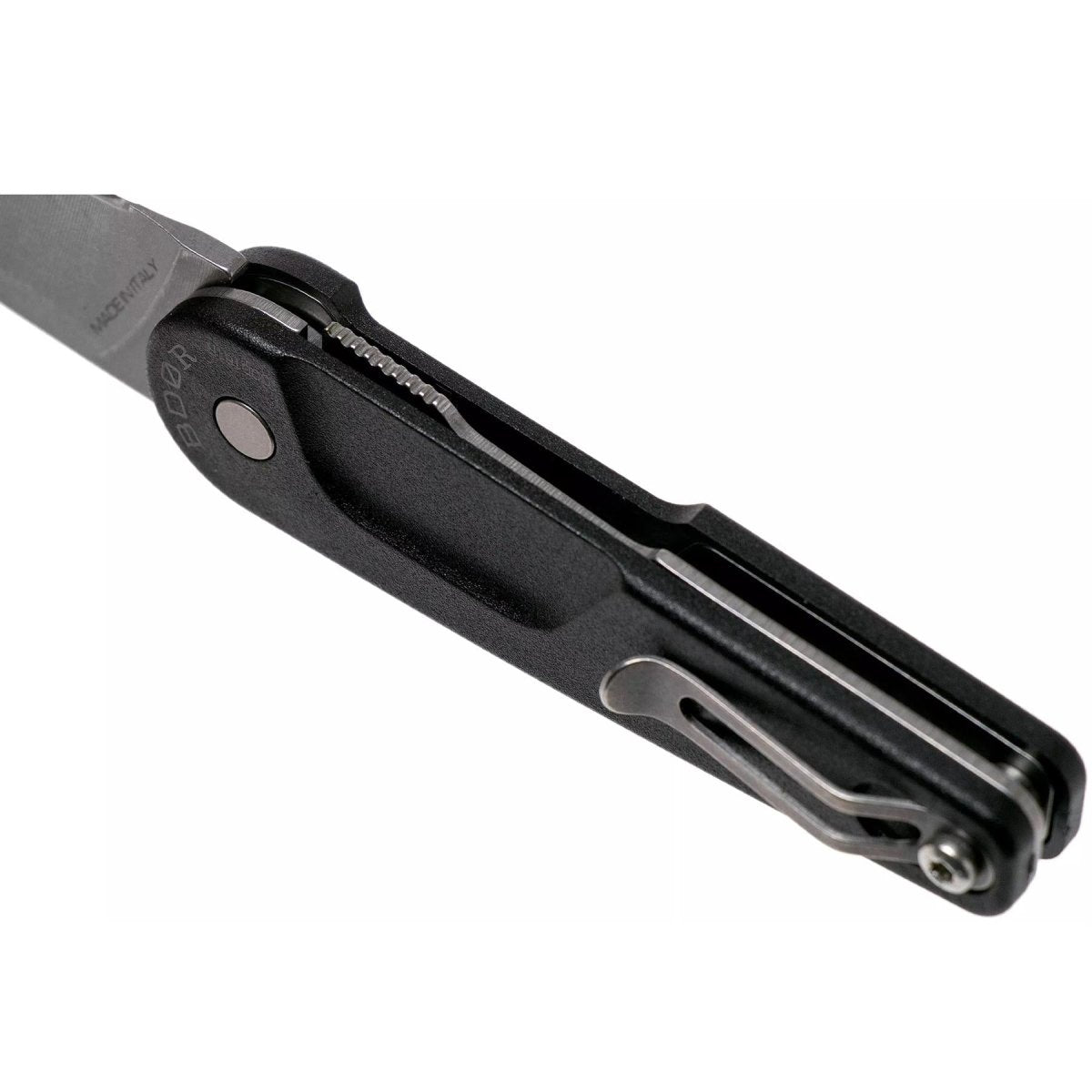 ExtremaRatio BD0 R NEGRO navaja plegable con forma de hoja mango de nailon de acero N690