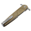 ExtremaRatio BD2 LUCKY DESERT Navaja Bohler N690 hoja de acero filo liso