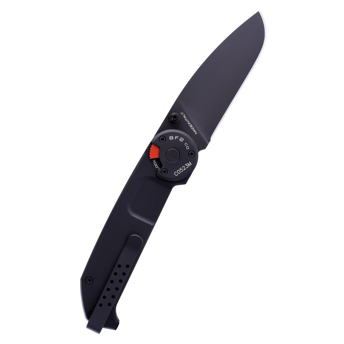 ExtremaRatio BF2 CD BLACK navaja de bolsillo N690 acero 58HRC navaja plegable con bloqueo de línea