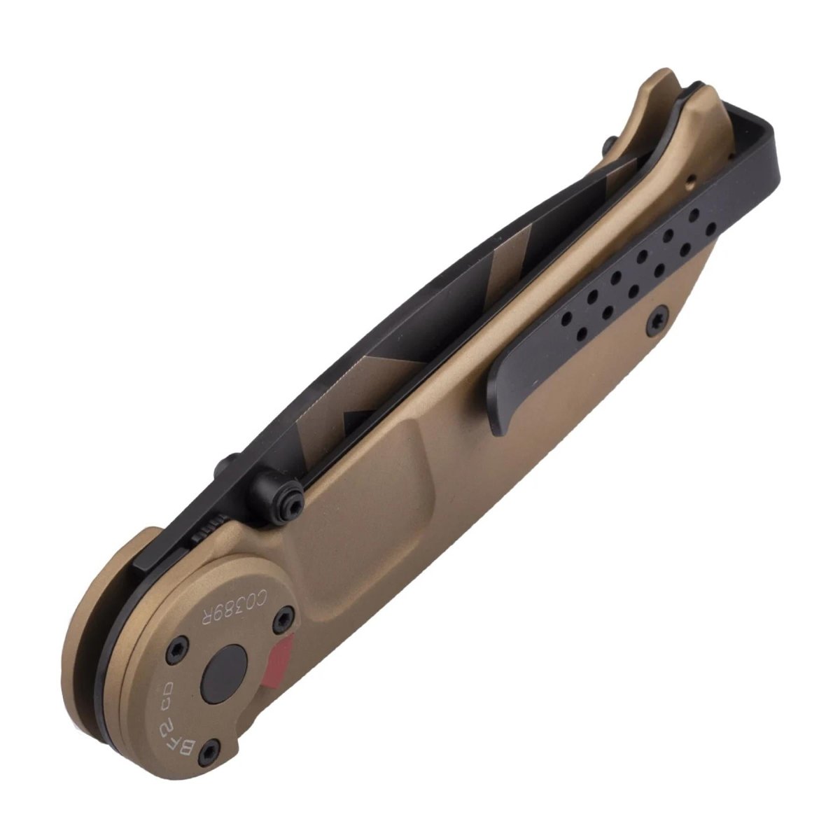 Cuchillo plegable táctico ExtremaRatio BF2 CD DESERT WARFARE N690 con cierre de doble forro