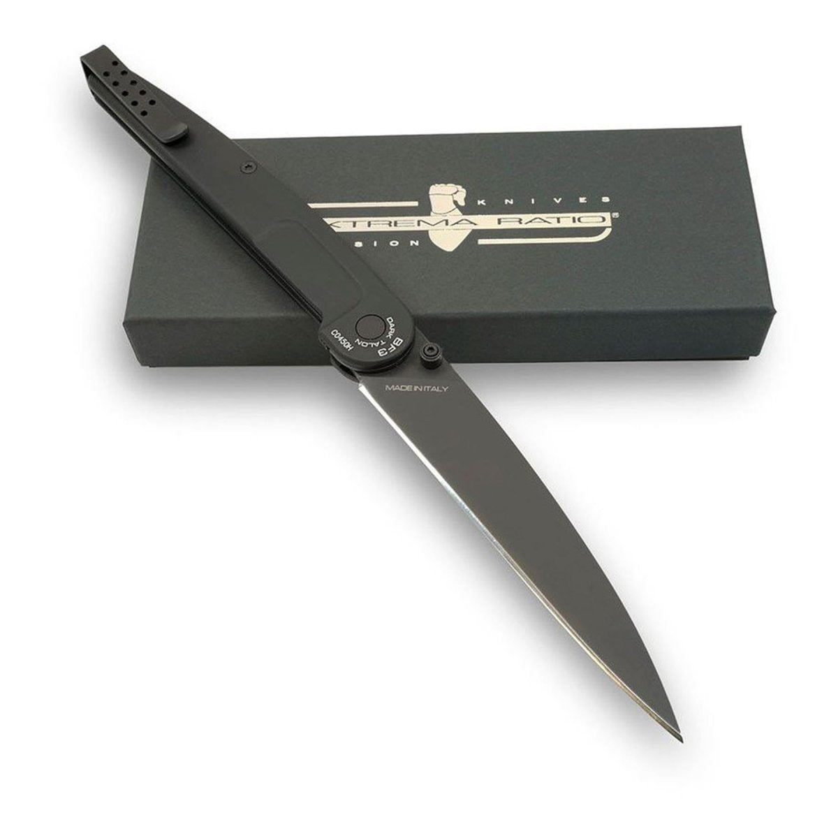 ExtremaRatio BF3 DARK TALON BLACK RUVIDO Hoja forma hoja BOHLER N690 58 HRC