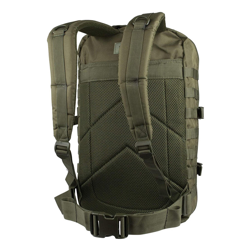 Mil-tec Asalto de asalto de asalto de EE. UU. Mochila para caminar con senderismo mochila al aire libre 36L Olive