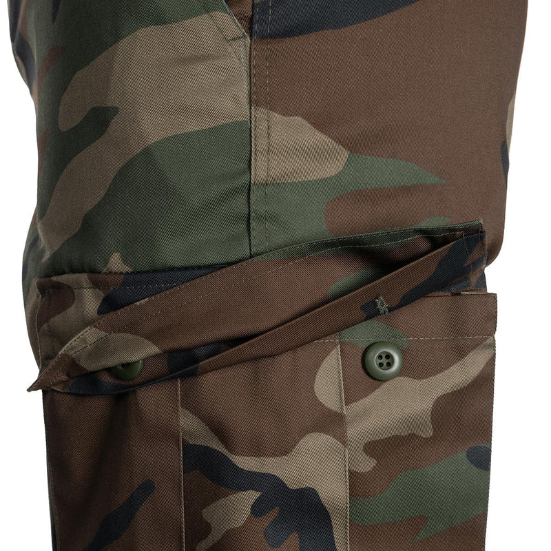 Mil-Tec Brand Militar Military Woodland Camuflage Bermuda Cargo Bdu Army Shorts