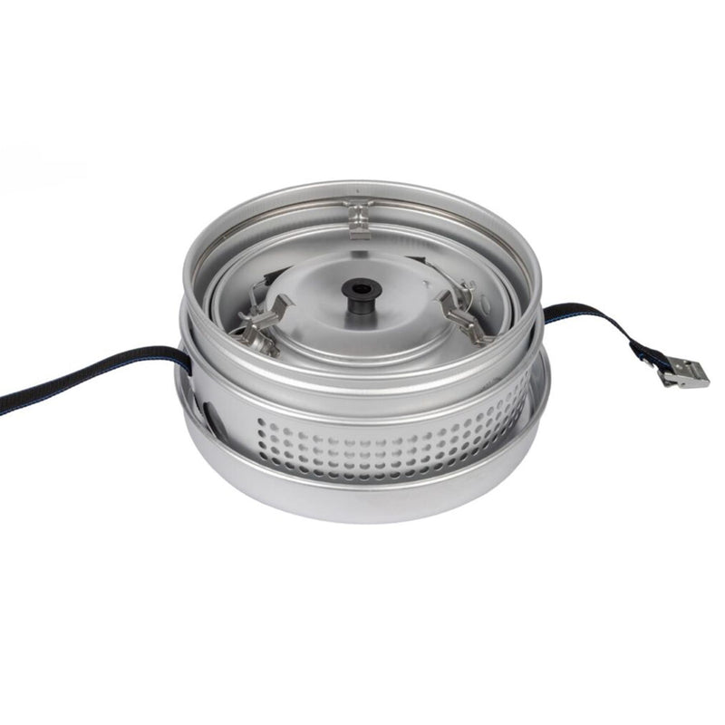 STOUNDA DE COCINA DE COCINA ALTAURA DE TRANGIA SET de aluminio mochilero compacto liviano