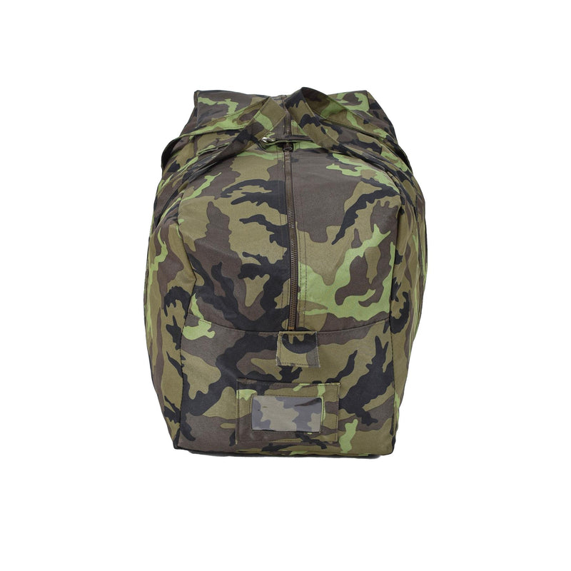 Bolsa de lona militar checa original M95 Bolso de viaje de camuflaje M95 Bolso de viaje nuevo