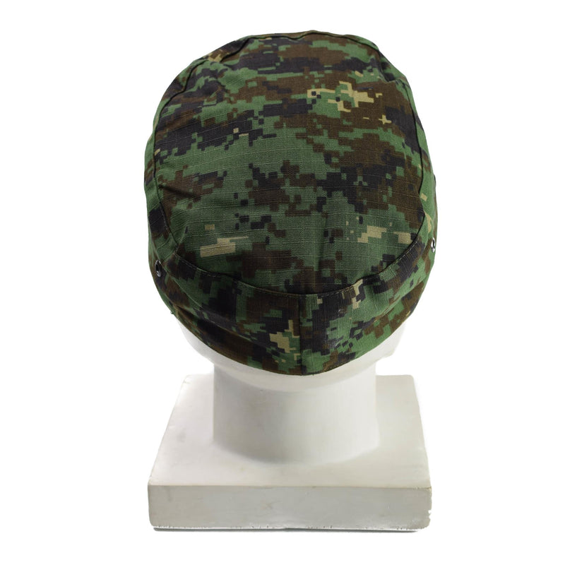 Genuino Guinea Bissau Cap Ripstop Jungle Camuflage Problema militar Sombrero Nuevo