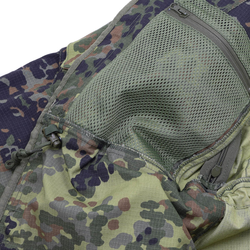 Tacgear Brand Military Style Commando Smock Jacket Full-Zip Ripstop Flecktran