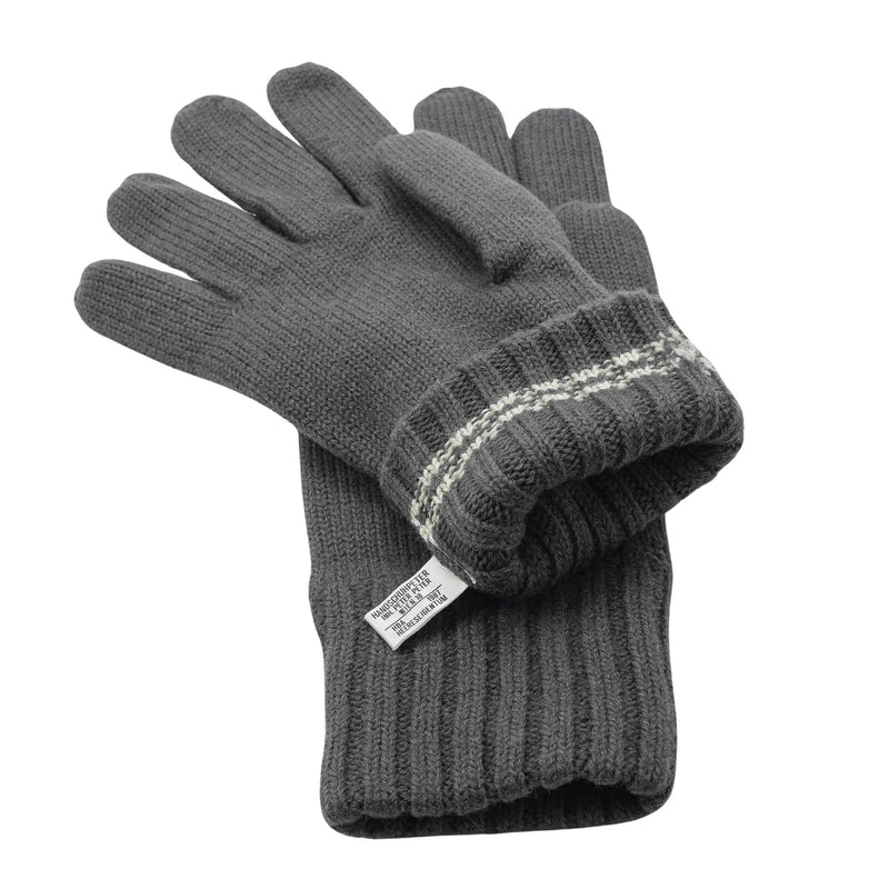 Guantes de lana de lana más cálidos militares austriacos originales