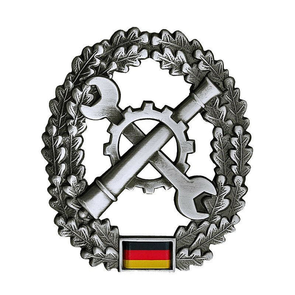 Genuino ejército alemán bereta gorra insignia insignia chicada tropas de mantenimiento logístico
