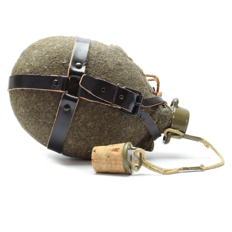 Frasco de bebida del ejército checo original M60 Botella de agua Cantina Cork Plug Stopper