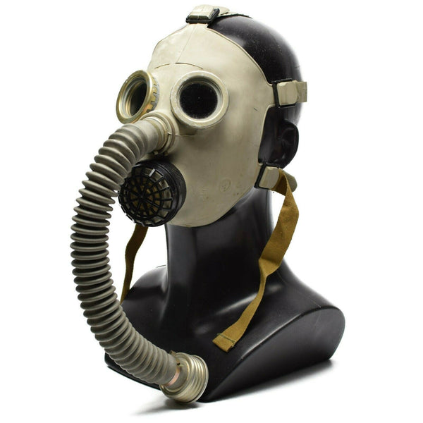 Masilla de gas militar antigua PDF-7 S2 Mask Manguera Surfulplus respiratorio Modelo actualizado