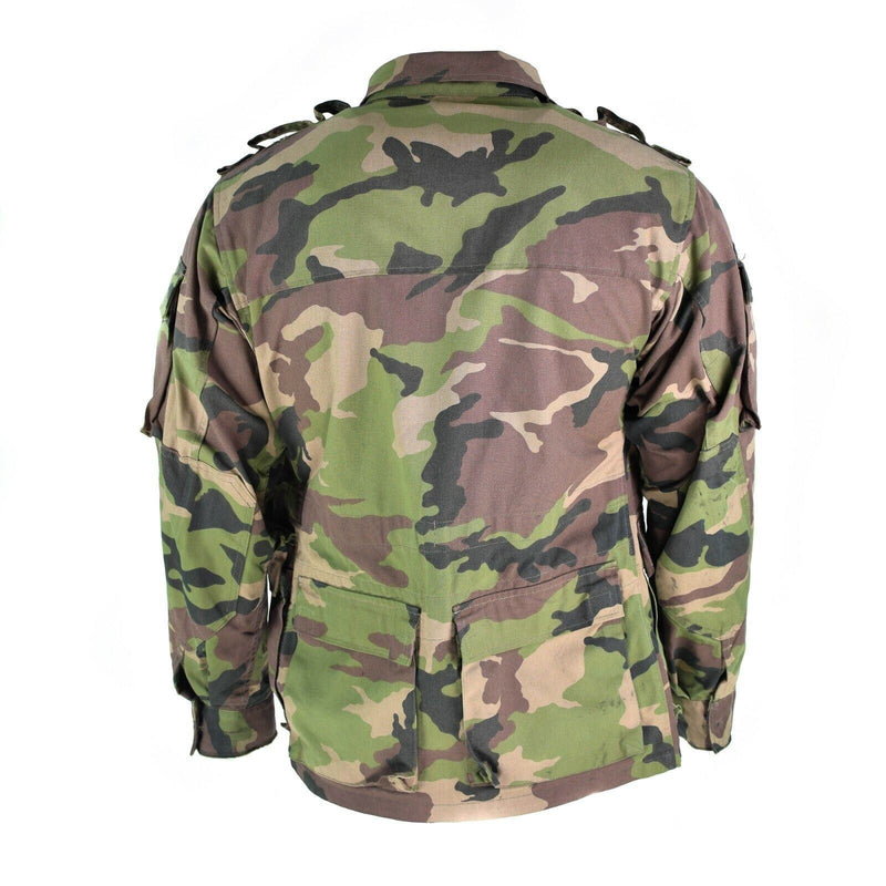 Chaqueta de campo del ejército eslovaco vintage original M97 Eslovaquia Combate militar BDU