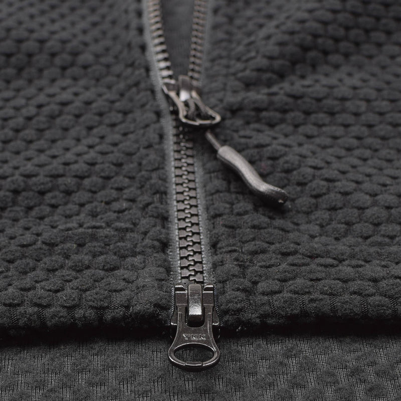 BLOCHL Brand Estilo militar Jacket térmica Flana Capilla reforzada negra nueva
