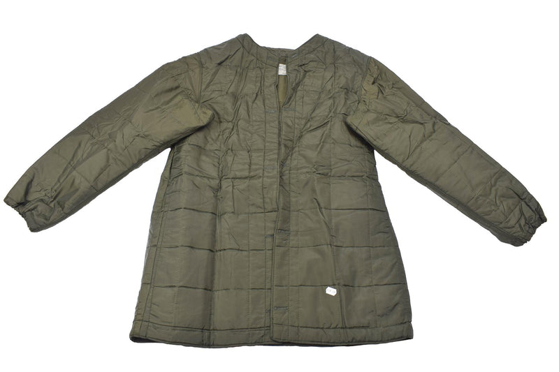 Fuerzas aéreas militares italianas originales de la chaqueta de lluvia con capucha con capucha de oliva recaer nuevo