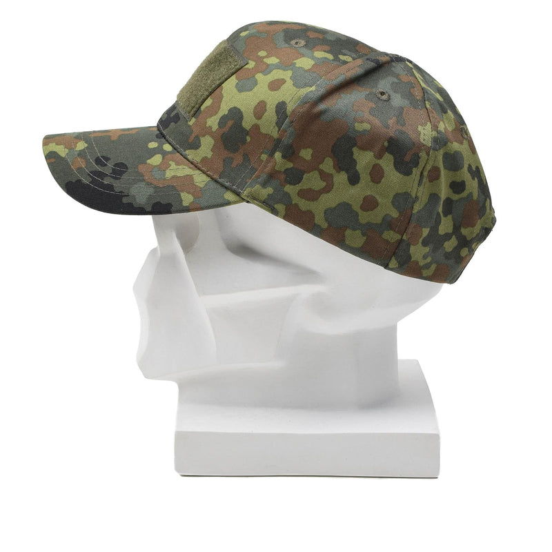 Leo Kohler Capilla de béisbol de campo militar BW Flecktarn Camuflage Cape