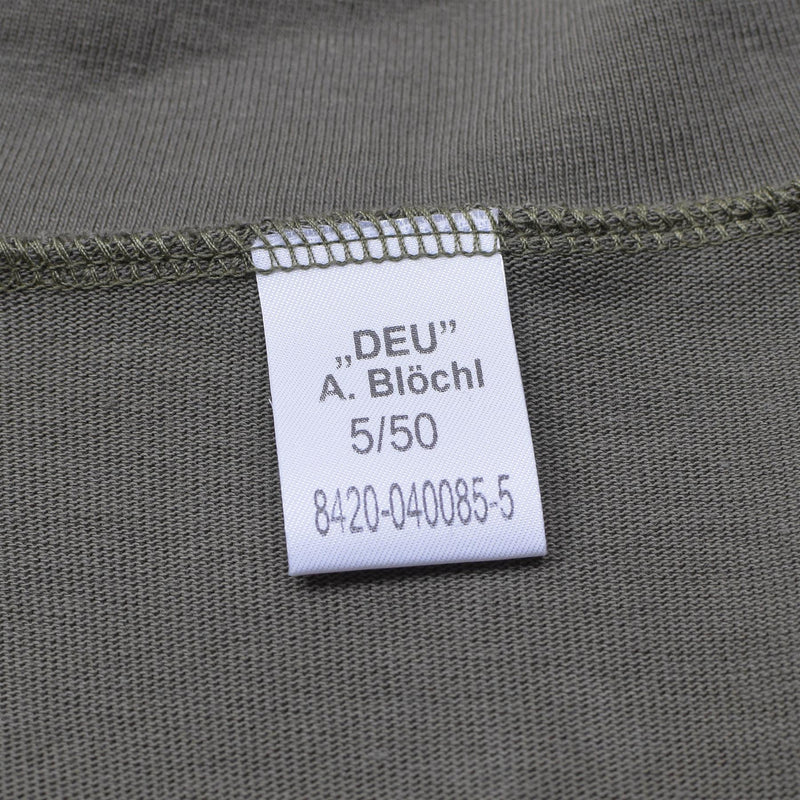 BLOCHL Brand Syle Military Jersey Wishs Termales de cuello alto.