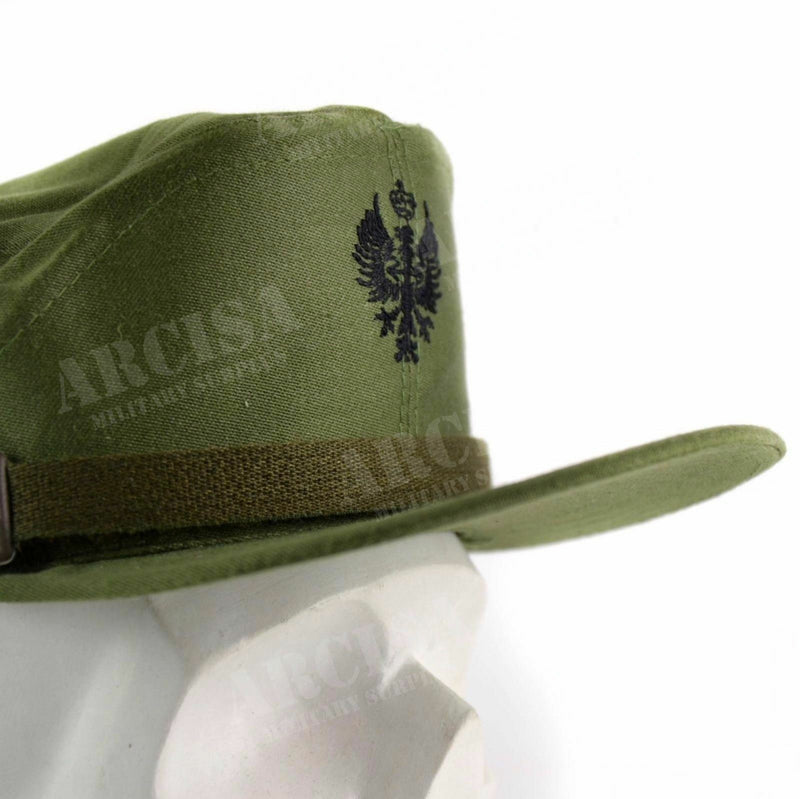 Española original de visera española Capa del ejército de la marina del ejército de pico de pico verde oliva verde