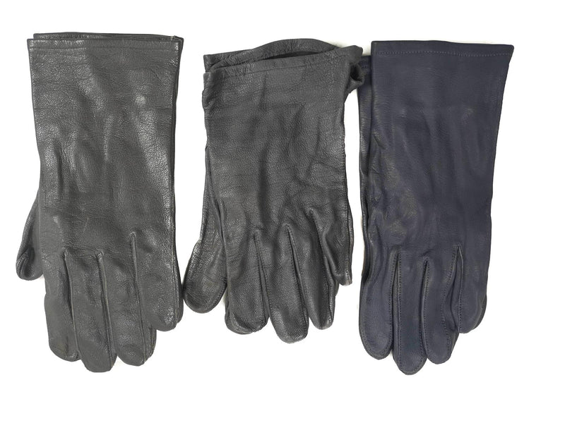 Guantes de cuero del ejército de Alemania Original Guantes grises Tácticos Tactical Surfall Problema
