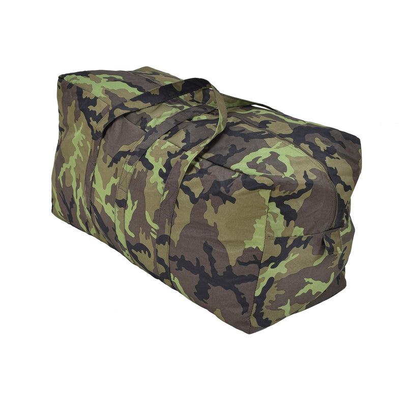 Bolsa de lona militar checa original M95 Bolso de viaje de camuflaje M95 Bolso de viaje nuevo
