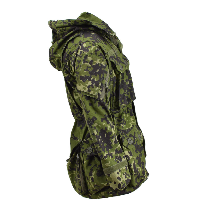 Tacgear Brand Danish Style Military Smock Jacket Ripstop Commando M84 Camuflage