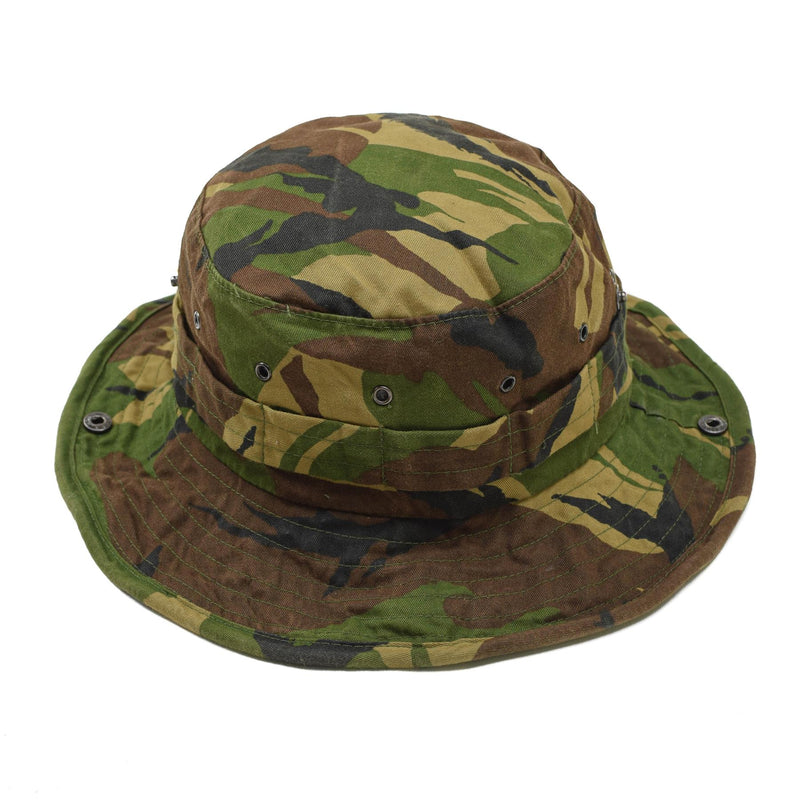 Original holandés Militar Military Panama Hat Clpa Flap táctica DMP Boonie Cap Excreant