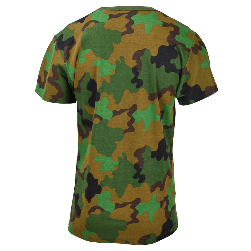 Camiseta de camuflaje del ejército holandés original Camiseta de camisa militar Jungle Nuevo