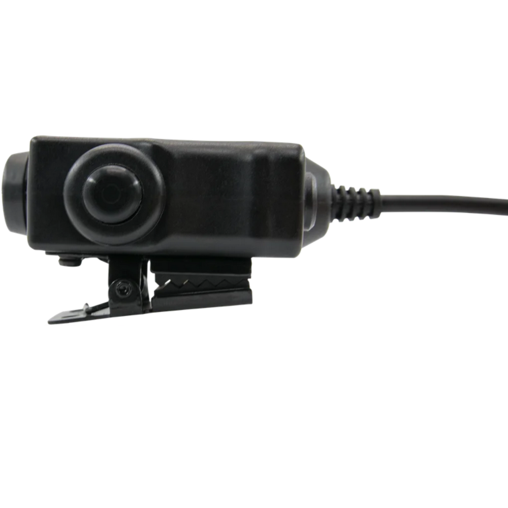 Earmor M52-KEN PTT Adaptador Kenwood Baofeng Radio Auriculares Tácticos Negro