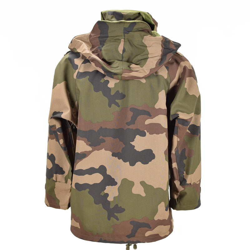 Genuina chaqueta de trilaminato impermeable del ejército francés CAMO GORETEX RAVER CONDEA PARTA