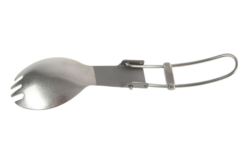 Optimus titanium spork ultra liviano plegable senderismo mochilado supervivencia