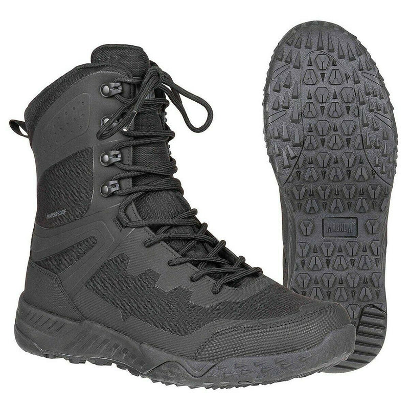 Magnima Ultima 8.0 Botas de combate impermeables Senderismo Cabirado liviano Black