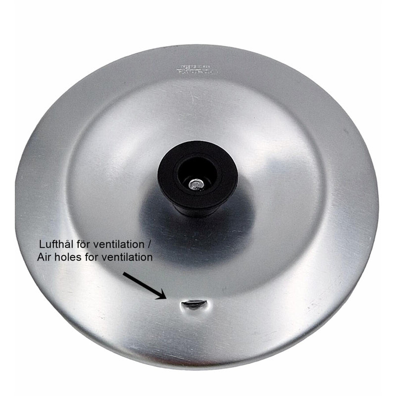 Mochila plegable de aluminio Trangia Mess kit tapa 0.9L mochilado plegable ligero de aluminio mochilado