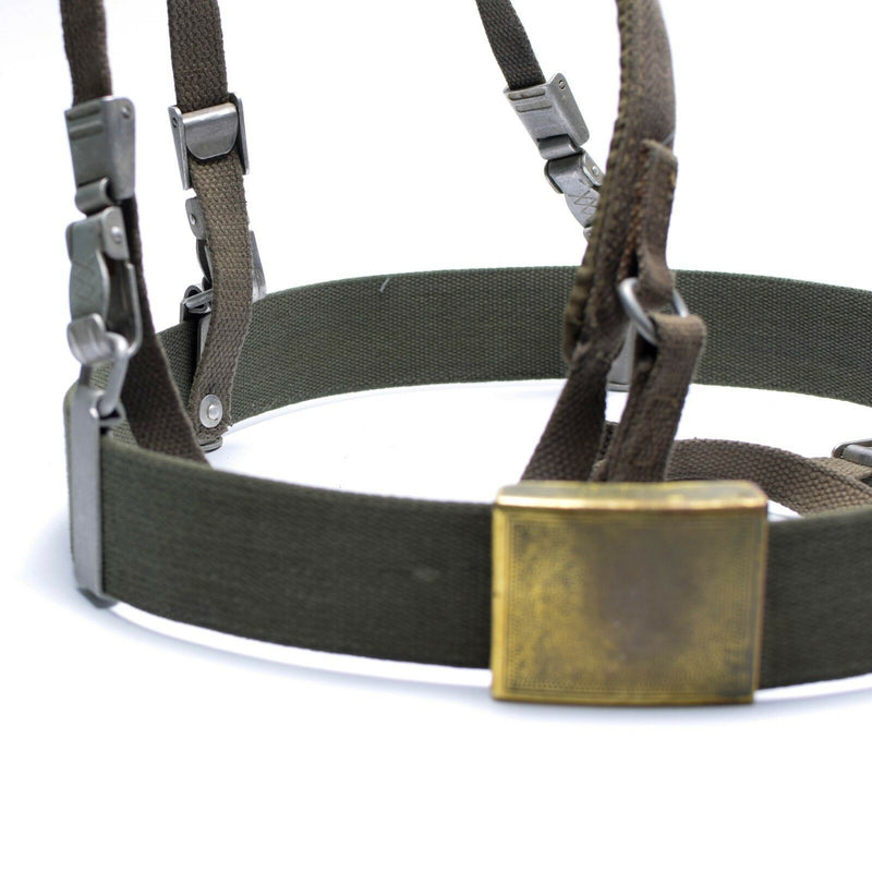 Ejército alemán Strap Tirns Belt Set System Tactical Arness Pack Kit