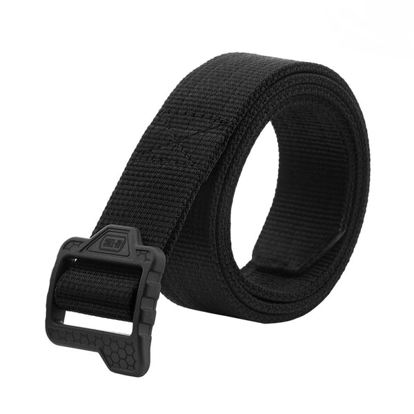 M-TAC Militar Military Combat Belt Canvas Durable Lanzamiento rápido Hebilla Negra