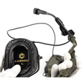 EARMOR M16A ARC Adaptador de riel para casco Serie PLUS Protector auditivo Coyote Brown