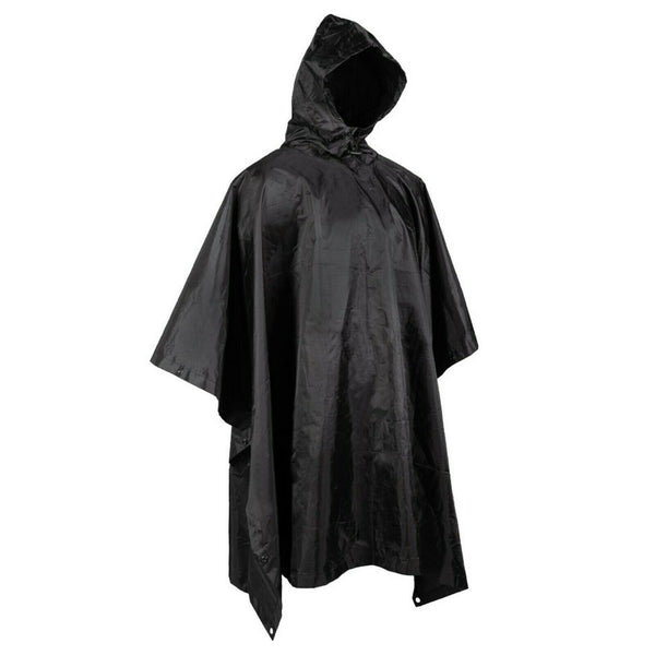 Marca de la marca Rain impermeable Ripstop Poncho Cabo Militar