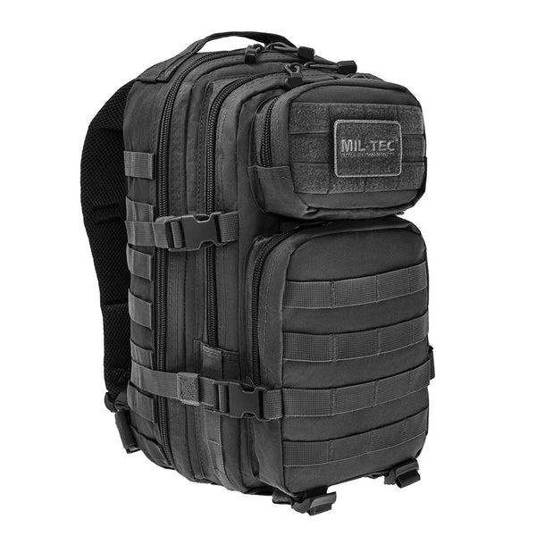 MIL-TEC Estilo de asalto de EE. UU. 20L Tactical Daypack Outdoor Camping Black Backpack