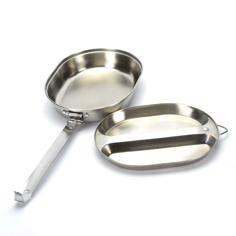 Kit de desorden del ejército de los EE. UU. Mess de acero inoxidable Mess de estilo de EE. UU. Comiendo Utensilios Nuevo