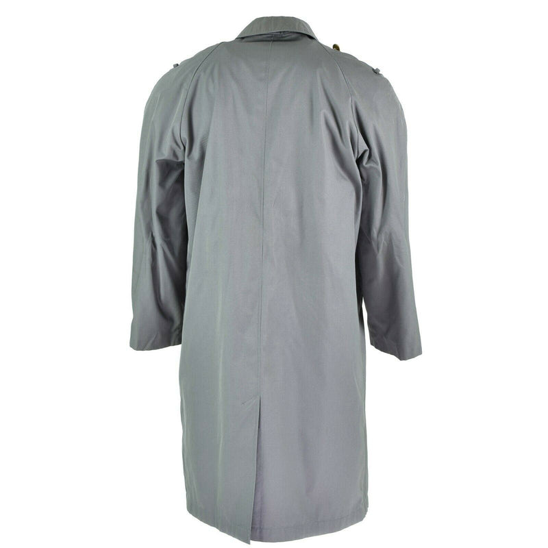 Genuina gabardina del ejército austriaco Problema militar Long Grey Chaqueta